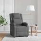Preview: ARDEBO.de - Massagesessel Dunkelgrau Stoff