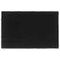 Preview: ARDEBO.de - Fußmatte Schwarz 65x100 cm Kokosfaser Getuftet