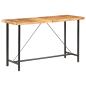 Preview: ARDEBO.de - Bartisch 180x70x107 cm Massivholz Akazie