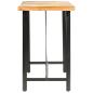 Preview: Bartisch 180x70x107 cm Massivholz Akazie