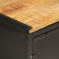 Preview: Waschbeckenunterschrank 55x35x60 cm Eisen und Massivholz Mango