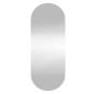Preview: Wandspiegel 20x50 cm Glas Oval