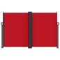 Preview: Seitenmarkise Ausziehbar Rot 160x1200 cm