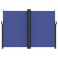 Preview: Seitenmarkise Ausziehbar Blau 180x1200 cm