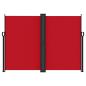 Preview: Seitenmarkise Ausziehbar Rot 180x1000 cm