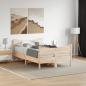 Preview: ARDEBO.de - Massivholzbett ohne Matratze 120x190 cm Kiefernholz