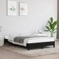 Preview: ARDEBO.de - Bettgestell ohne Matratze Schwarz 120x190 cm Stoff