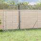 Preview: ARDEBO.de - Outdoor-Hundezwinger Silbern 4x16x2 m Verzinkter Stahl