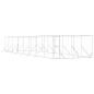 Preview: Outdoor-Hundezwinger Silbern 4x16x2 m Verzinkter Stahl