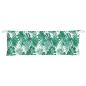 Preview: Gartenbank-Auflage Blattmuster 150x50x7 cm Oxford-Gewebe