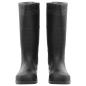 Preview: Gummistiefel Schwarz Größe 46 PVC