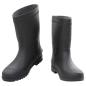 Preview: Gummistiefel Schwarz Größe 46 PVC