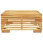 Preview: Garten-Couchtisch 69,5x69,5x31 cm Massivholz Teak
