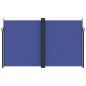 Preview: Seitenmarkise Ausziehbar Blau 200x600 cm