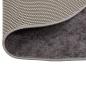 Preview: Teppich Waschbar Grau Ø 200 cm