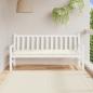 Preview: ARDEBO.de - Gartenbank-Auflage Creme 180x50x7 cm Oxford-Gewebe