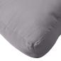 Preview: Palettenkissen Grau 60x60x9,5 cm Oxford-Gewebe