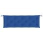 Preview: Gartenbank-Auflagen 2 Stk. Blau 150x50x7 cm Oxford-Gewebe