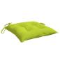 Preview: Stuhlkissen 2 Stk. Knallgrün 40x40x7 cm Oxford-Gewebe
