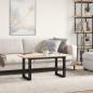 Preview: Couchtischbeine O-Gestell 70x30x43 cm Stahl