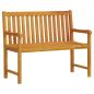 Preview: Gartenbank 110 cm Massivholz Akazie