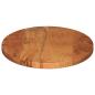 Preview: Tischplatte 110x40x3,8 cm Oval Massivholz Akazie