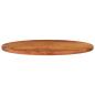 Preview: Tischplatte 140x50x2,5 cm Oval Massivholz Akazie