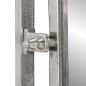Preview: Wandgarderobe mit Kleiderhaken Aluminium