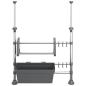 Preview: Küchenorganisator Verstellbar Aluminium