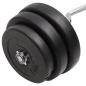 Preview: Curlstange mit Hantelscheiben 90 kg