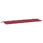 Preview: Gartenbank-Auflage Weinrot 200x50x7 cm Oxford-Gewebe