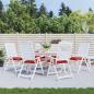 Preview: ARDEBO.de - Palettenkissen 6 Stk. Rot 50x50x7 cm Oxford-Gewebe