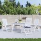 Preview: ARDEBO.de - Palettenkissen 4 Stk. Marineblau 40x40x3 cm Oxford-Gewebe