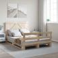 Preview: ARDEBO.de - Massivholzbett mit Kopfteil 140x200 cm Kiefer