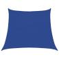 Preview: Sonnensegel 160 g/m² Trapezform Blau 3/4x3 m HDPE