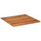 Preview: Tischplatte 80x80x3,8 cm Quadratisch Massivholz Akazie