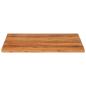 Preview: Tischplatte 80x80x3,8 cm Quadratisch Massivholz Akazie