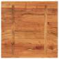 Preview: Tischplatte 80x80x3,8 cm Quadratisch Massivholz Akazie