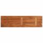 Preview: Tischplatte 100x20x3,8 cm Rechteckig Massivholz Akazie