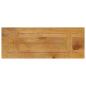 Preview: Tischplatte 90x30x2,5 cm Rechteckig Massivholz Mango