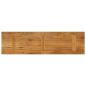 Preview: Tischplatte 100x20x3,8 cm Rechteckig Massivholz Mango