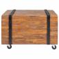 Preview: Beistelltisch Teak 60x60x38 cm