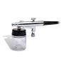 Preview: Airbrush-Set mit Glasbehälter 0,2 / 0,3 / 0,5 mm Düsen