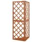 Preview: Eckspalier 50x50x145 cm Massivholz Tanne