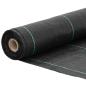 Preview: Unkrautvlies Schwarz 0,5x10 m PP