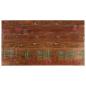 Preview: ARDEBO.de - Tischplatte 110x70x2,5 cm Rechteckig Altholz Massiv