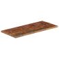 Preview: Tischplatte 110x70x2,5 cm Rechteckig Altholz Massiv