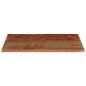 Preview: Tischplatte 110x70x2,5 cm Rechteckig Altholz Massiv