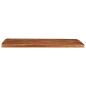Preview: Tischplatte 100x80x2,5 cm Rechteckig Altholz Massiv