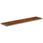 Preview: Tischplatte 180x20x3,8 cm Rechteckig Altholz Massiv